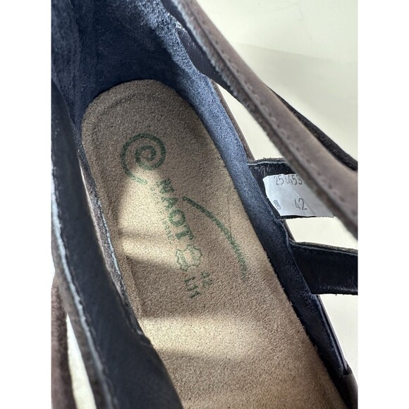 Naot Kata Women's Brown Leather Lace Up Sandals EU42 W11 - Picture 8 of 10